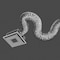 Dundas Jafine 4'' Dia x 25 Ft. L UL 181 Listed Aluminum Foil Flexible Ducting AF425ULPZW - alternate 4