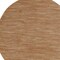 Homeroots 8' Rust Round Abstract Indoor Outdoor Area Rug 572569 - alternate 8