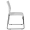 Flash Furniture White Plastic Stack Chair, PK5 5-RUT-2-WH-GG - alternate 9