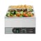 Vevor Commercial Food Warmer Buffet Bain Marie 1200W Steam Table with Three Pans M-112 - alternate 1
