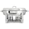 Megachef 5.8Qt Stainless Steel Oval Professional Chafing Dish/Food Warmer/Buffet Server Serving Dish MG-431202 - alternate 6