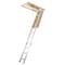 Werner 8 To 10.25 ft. Ceiling 22.5 in. x 54 in. Aluminum Attic Ladder Type IAA 375 lb. capacity AH2210C - alternate 1