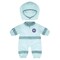 Miniland Doll Clothing Set, 15'', Astronaut 31535 - alternate 1