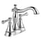 Delta 3-hole 4" installation Hole Centerset Lavatory Faucet, Chrome 2597LF-MPU - alternate 4