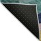 Homeroots 8' Green Orange And Pink Round Abstract Washable Indoor Outdoor Area Rug 604452 - alternate 7