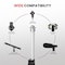Pyle Telescope Microphone Boom Fish Pole for Shotgun Mics with Adjustable Length-5.7 ft ft. (PMKSB06) PMKSB06 - alternate 5
