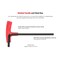 Tekton 7/32 Inch Flat End Hex T-Handle Key KTX31219 - alternate 7