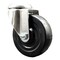Service Caster 4 Inch 316SS Hard Rubber Wheel Swivel Bolt Hole Caster SCC-SS316BH20S414-HRS - alternate 1