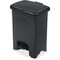 Safco 4 gal. Plastic Rectangular Wastebasket, Black 9710BL - alternate 1