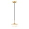 Z-Lite Renaud Modern Gold 1 Light Pendant 827P6-MGLD-LED - alternate 1