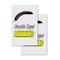 Signmission Chocolate Dipped Bananas, Vinyl Decals Only 24 Inch x 36 Inch, Vinyl Decal, 2PK DSB-2436-2PACK-Chocolate Dipped Bananas - alternate 1