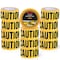 Pyle Caution Tape Set, Caution, Yellow, 3 in Wide x 656 ft Length, Polyethylene, 0.0012 inches per roll PCNTX12 - alternate 1