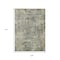 Homeroots 9' X 12' Pewter And Beige Abstract Washable Indoor Outdoor Area Rug 630535 - alternate 3