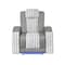 Global Furniture Usa Contemporary U8000 Grey Power Recliner W/ Power Headrest & Led Light U8000-GREY-PR W/ PHR + LED - alternate 1