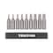 Tekton 1/4 Inch Star Bit Set with Rail, 9-Piece (T7-T30) DZT93001 - alternate 7