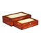 Homeroots Set of Two Brown Wood Box With Lid, 2PK 489385 - alternate 7