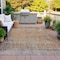 Homeroots 9' X 12' Brown And Ivory Abstract Washable Indoor Outdoor Area Rug 631087 - alternate 6