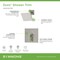 Symmons Duro HydroMersion Single Handle Shower Trim Kit with Volume Control - 1.5 GPM (Valve Not Included) S3691STN15TRM - alternate 3