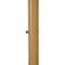 Leisuremod Mendoza Light Brown Wicker Hanging 2 person Egg Swing Chair with Chacoal Cushions MSCLBR-53CBU - alternate 9