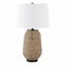 Jonathan Y Chakrii 25" Rustic Bohemian Iron/Rattan LED Table Lamp with Pull-Chain, Oil Rubbed Bronze/Dark Brown JYL4044B - alternate 8