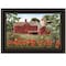 Homeroots Summer Days 2 Black Framed Print Wall Art 404412 - alternate 5