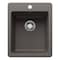 Blanco Bar Sink, 1 bowl, Silgranit, 20.50 in W x 16.75 in L x 8.39 in H 443240 - alternate 1