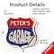 Signmission Peter's Garage, 4 inch X 4 inch, Vinyl Decal, 2PK SHI-D-2PACK-4-383-PETER - alternate 5