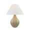 Hudson Valley Lighting Abescon 22 in. Table Lamp Aged Brass/Ceramic Cocoon L7029-AGB/CCN - alternate 4