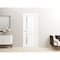 Sartodoors Slab Barn Door Panel 36 x 96in, Veregio 7288 White Silk W/ Frosted Glass, Pocket Closet Sliding VEREGIO7288S-WS-3696 - alternate 6