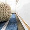 Jonathan Y Colonia Berber Stripe Blue/Ivory 2 ft. x 8 ft. Indoor/Outdoor Runner Rug SMB125C-28 - alternate 6