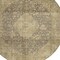 Homeroots 8' Brown And Beige Round Medallion Washable Indoor Outdoor Area Rug 616450 - alternate 7