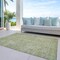 Homeroots 8' X 10' Sage Green And Brown Oriental Washable Indoor Outdoor Area Rug 603884 - alternate 9
