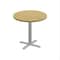 Correll Round Cafe Table, 24 in W, 24 in L, 29 in H, Particleboard Top, Fusion Maple SXT24R-16-98-16 - alternate 1