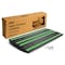 Pyle 4 ft. Rubber Threshold Curb Ramp, Heavy Duty, Non-Slip Car Ramp for Driveways, Garages, and PCRMP4SG - alternate 1