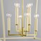 Hudson Valley Lighting Natick 8 Light Lantern 24 In. Aged Brass/Off white 5138-AGB/SSD - alternate 4
