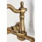 Kingston Brass Two-Handle Wall Mount Bridge Kitchen Faucet, Antique Brass KS2443BAL - alternate 5