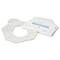 Hospeco Toilet Seat Covers, 1/2 Fold, White HG-2500 - alternate 1