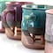 Gibson Home Copper Tonal 4 Piece 18 Ounce Round Stoneware Mug Set in Assorted Colors 126937.01 - alternate 7