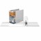 Quickfit View Binder, 3-Ring Binder, Angle D Ring, 6 Inch, White - 6in Binder Capacity - Letter - 8 1/2in x 870800 - alternate 1