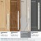 Amerock Carrione 8 inch 203mm Center-to-Center Marble White/Champagne Bronze Cabinet Pull BP36663MWCZ - alternate 3