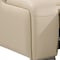 Homeroots 129" Beige Italian Leather Reclining USB Sofa 632881 - alternate 9