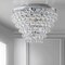 Jonathan Y Toronto 16" Metal/Crystal LED Flush Mount, Chrome JYL9030B - alternate 8