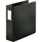 Business Source Ring Binder, Black, Clear Sleeve BSN33113 - alternate 1