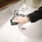 Gloveworks By Ammex Extra Thick Latex Disposable Gloves, Powder-Free, Large, 6 mil Thick, 9.5" Long, Ivory, 1000PK ILHD46100 - alternate 6