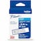 Brother Label/Ribbon Cartridge, White, Gloss, 3/8 in W TZE221G - alternate 1