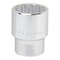 Vulcan Drive Socket, 1-1/4 in Socket, 3/4 in Drive, 12-Point, Chrome Vanadium Steel, Chrome MT-SS6040 - alternate 3
