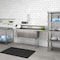 Koolmore 75 in. Three Compartment Sink, Bowl Size 15x15x14, 16 Gauge Stainless-Steel with 2 Drainboards KM-SC151514-15B316 - alternate 8