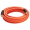 Vevor Air Hose 1/4 in x 25ft Hybrid Air Hose with 1/4 inch Solid MNPT Bras Fitting HAH1425 - alternate 1