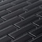 Apollo Tile Black 11.9 in x 11.9 in Glass Glossy Floor and Wall Mosaic Tile 4.92 sqft/case, 5PK APLBR88091A - alternate 14