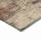Homeroots 8' Rust And Beige Round Abstract Washable Indoor Outdoor Area Rug 630629 - alternate 7